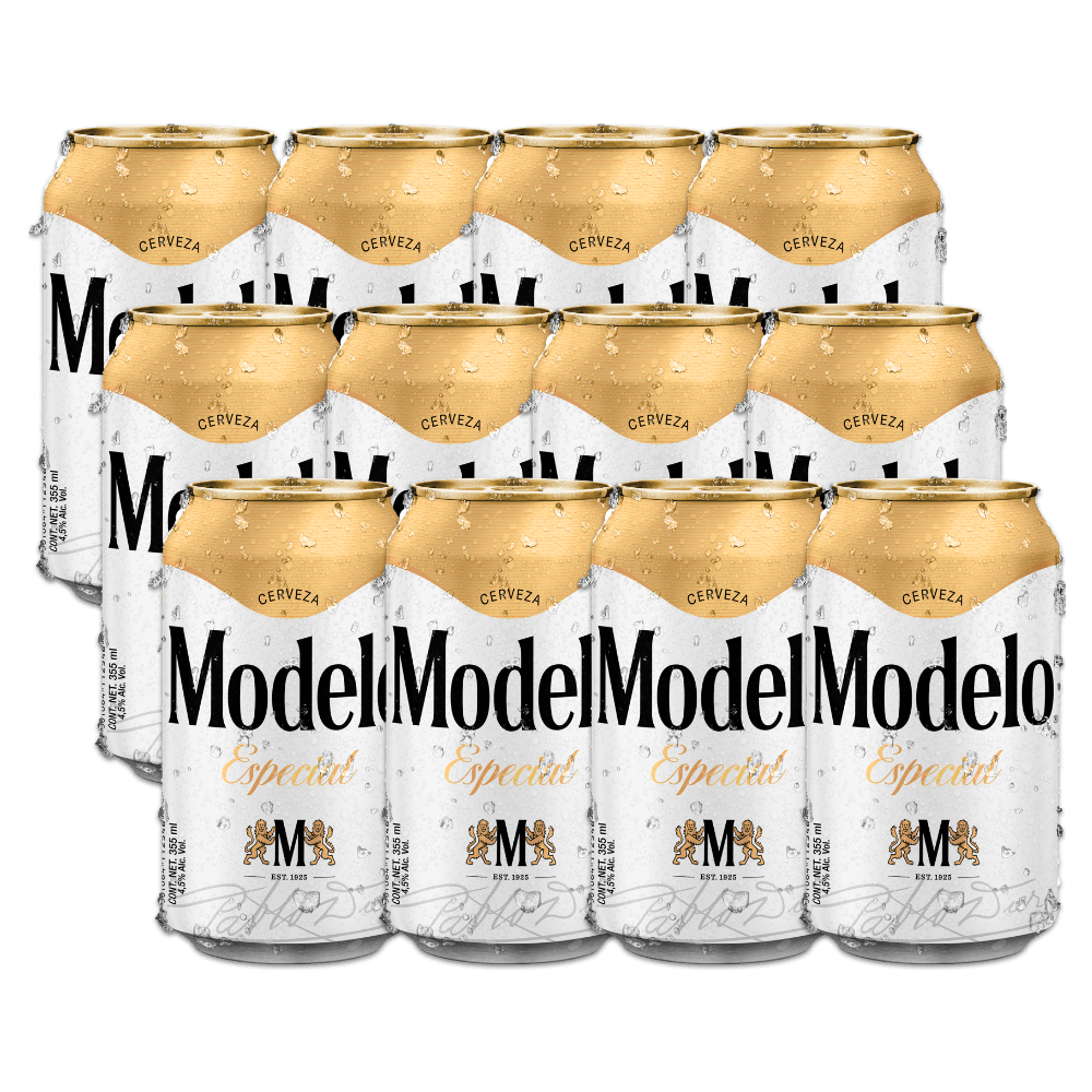 12 Pack Modelo Especial Lata 355ml - TaDa Delivery de Bebidas |México