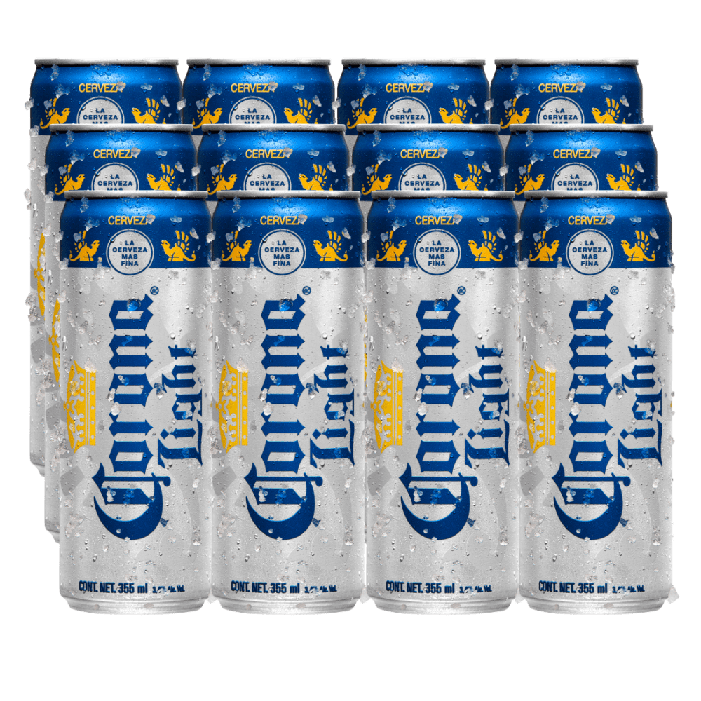 12 Pack Corona Light Lata 355ml - TaDa Delivery de Bebidas |México
