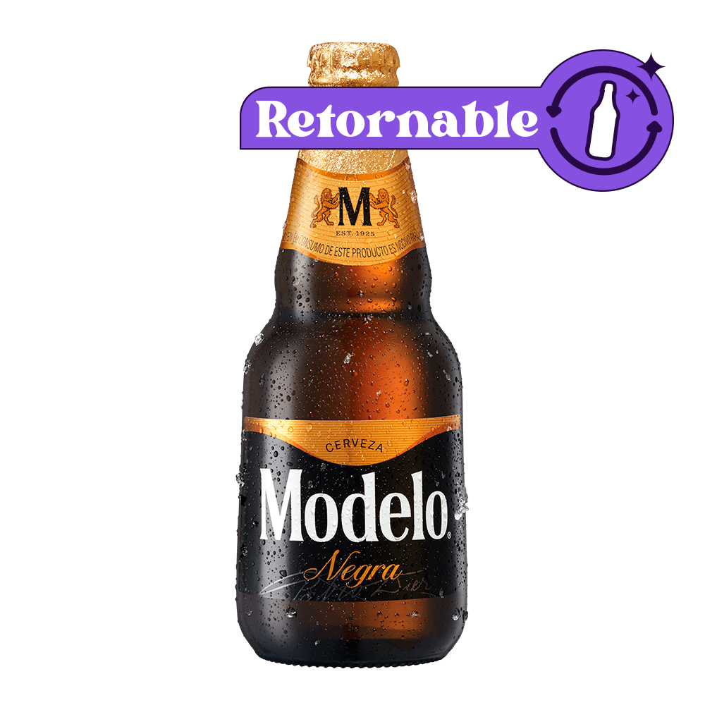 Negra Modelo Botella Retornable 355ml - TaDa Delivery de Bebidas |México