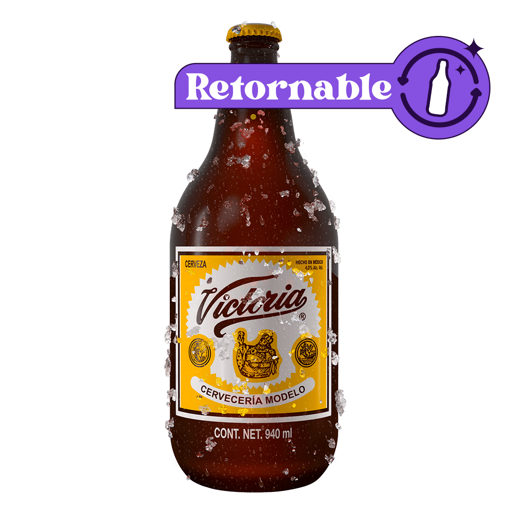 Victoria Familiar Botella Retornable 940ml - TaDa Delivery de Bebidas  |México