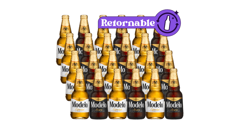 12+12 Modelo Especial y Negra Modelo 355ml - TaDa Delivery de Bebidas  |México