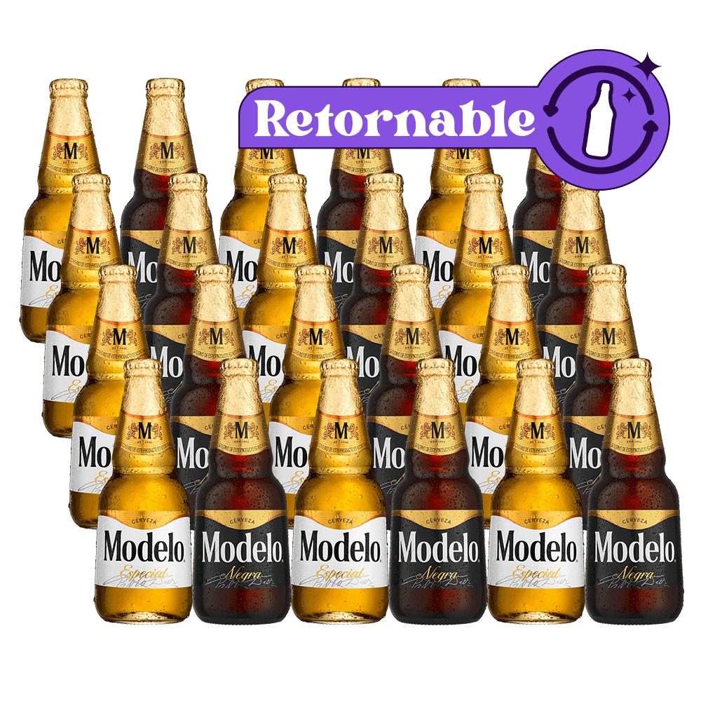 12+12 Modelo Especial y Negra Modelo 355ml - TaDa Delivery de Bebidas  |México